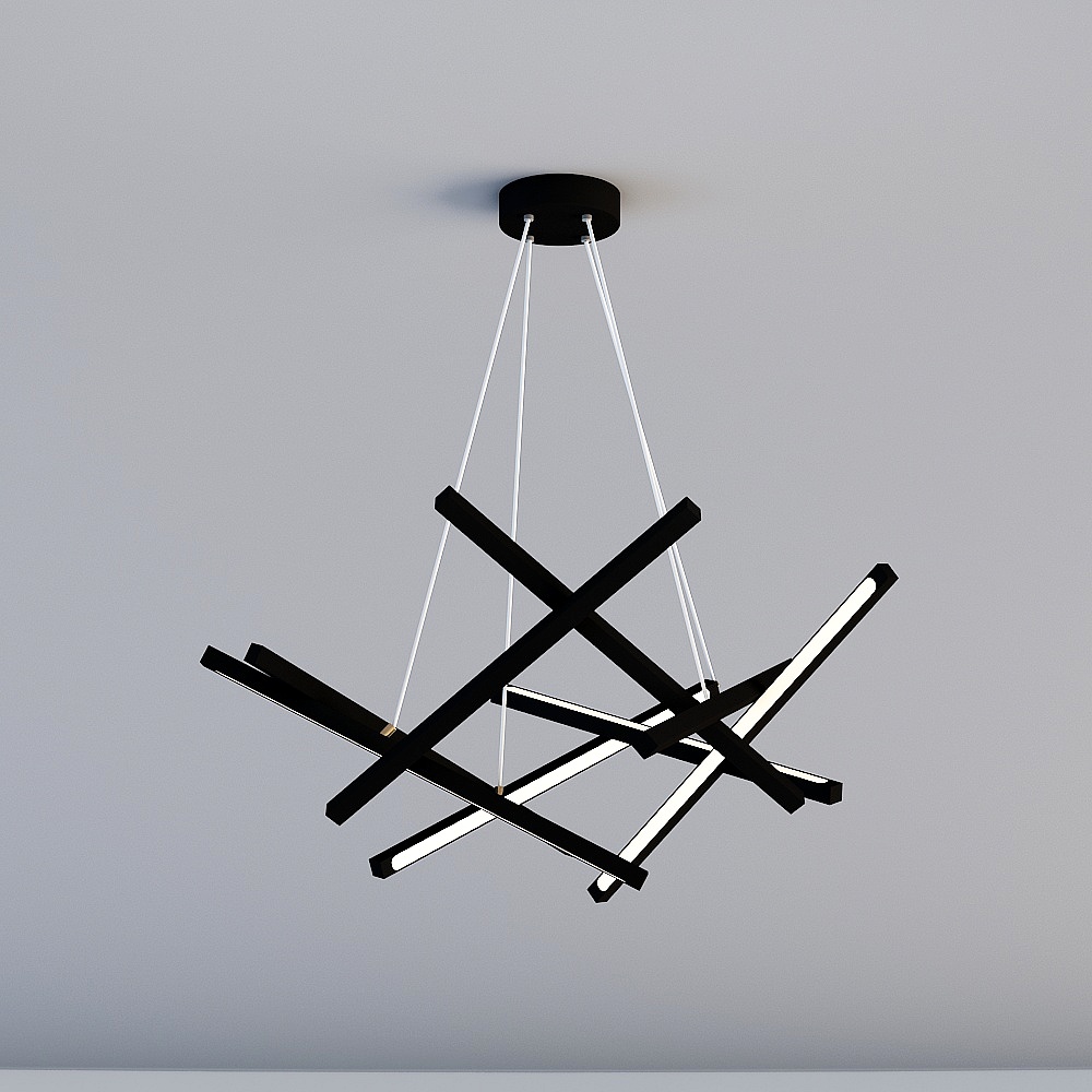 Geometric Shadows Pendant Light 3D model