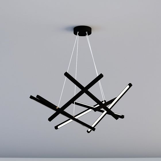 Geometric Shadows Pendant Light 3D model
