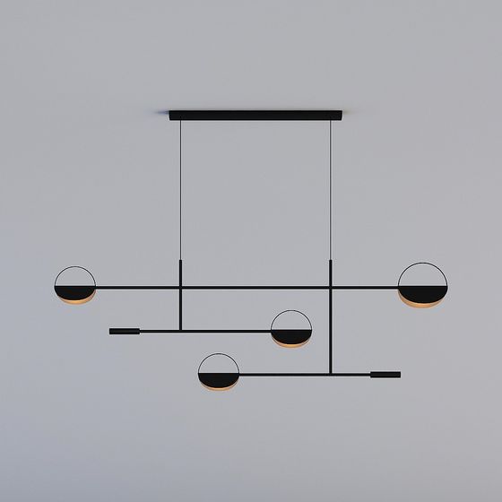 Modern Pendant Light 3D model