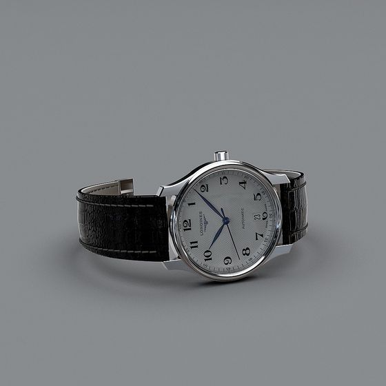 Stylish Classic Watch 3D model for Designers