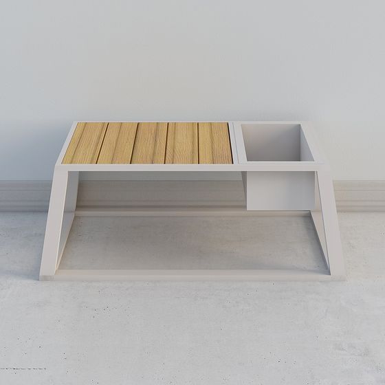 Urban Corner Side Table 3D model