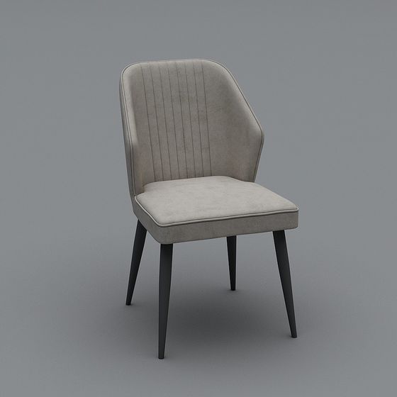 Chic Low-Poly Chair 3D model for Modern Spaces