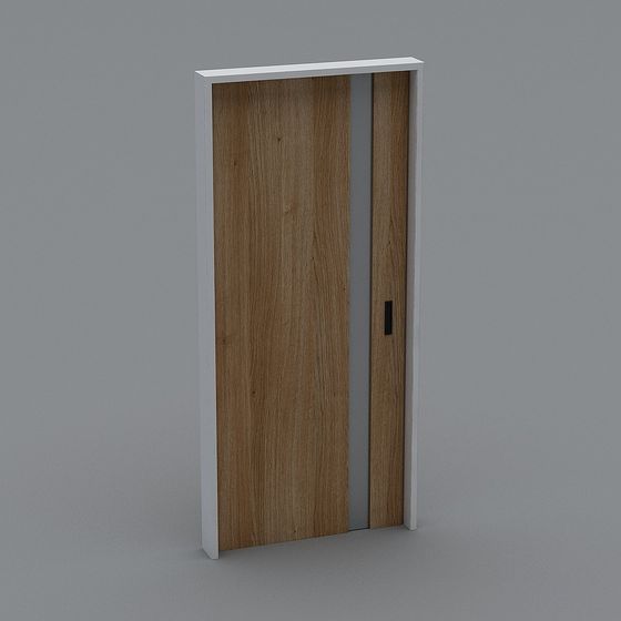 Minimalist Door 3D model