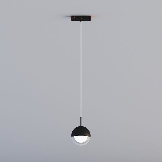 Unique Low-Poly Chandelier 3D model