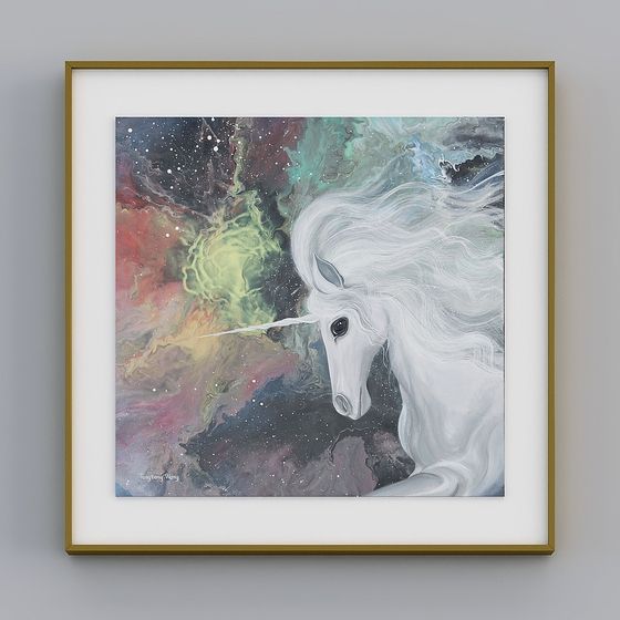 Dreamlike Unicorn 3D Model