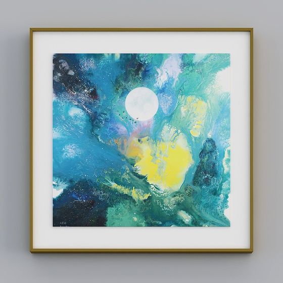 Starry Dream 3D Model for Creative Projects