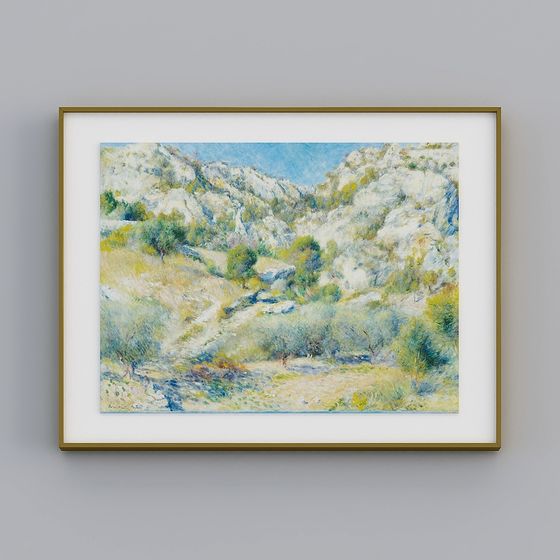 Mountain Path 3D model