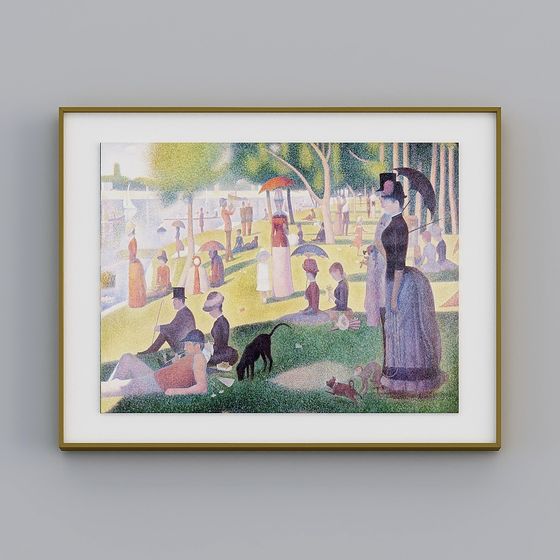 Spring Park Gathering 3D model