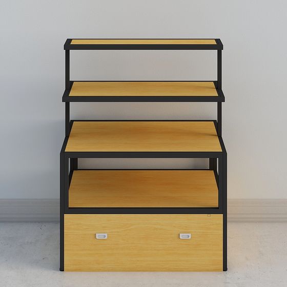 Urban Step Shelf 3D model