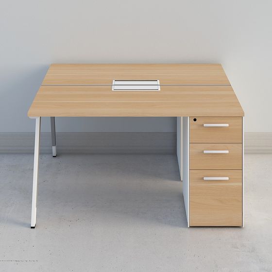 Urban Workspace Desk 3D model for Modern Offices