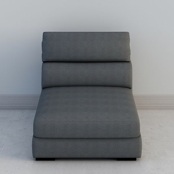 Urban Comfort Chaise 3D model