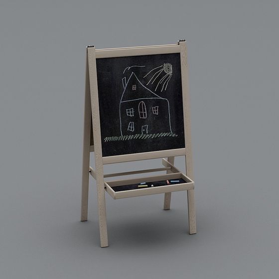 Children's Drawing Board 3D model