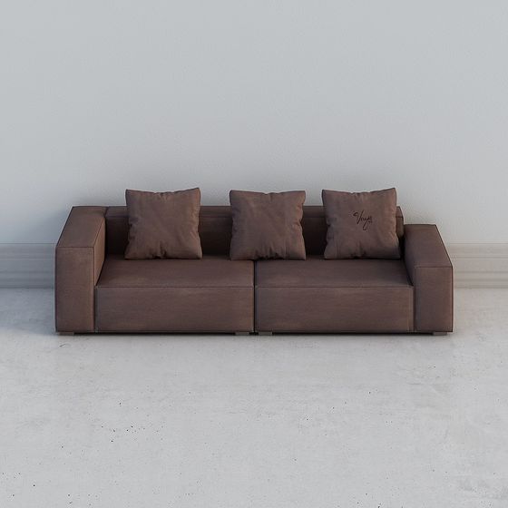 Urban Comfort Sofa 3D model