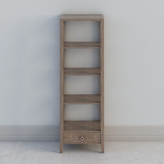Urban Elegance Bookshelf 3D model