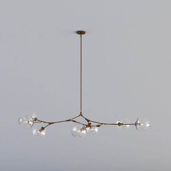 Lampada a bolle ramificate