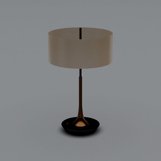 Modern Low-Poly Table Lamp 3D model