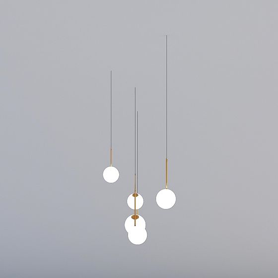 Suspended Light Sphere 3D model