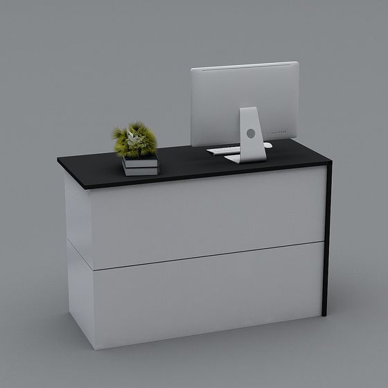 Urban Workspace Desk 3D model