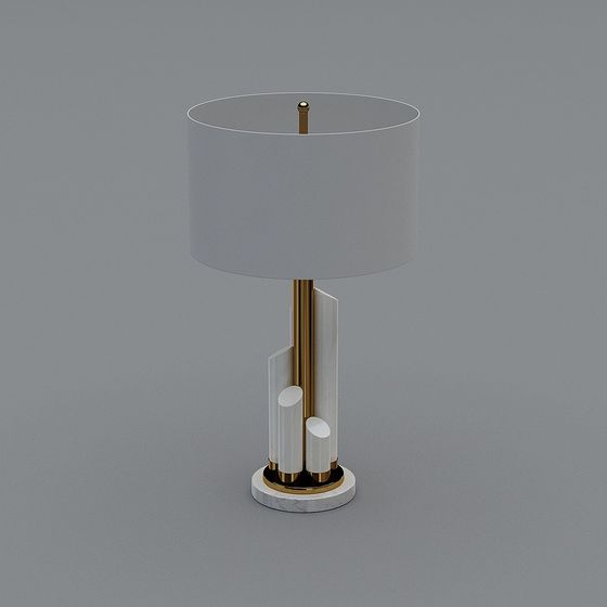 Elegant Modern Table Lamp 3D model