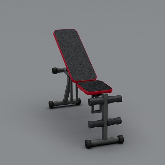 Futuristic Fitness Chair 3D model