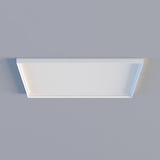 Minimalist Ceiling Embedded Light Fixture 3D model