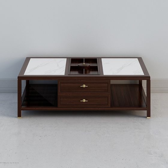 Urban Living Room Coffee Table 3D model