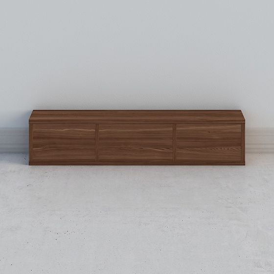Elegant Earth Color Wardrobe 3D Model for Bedrooms