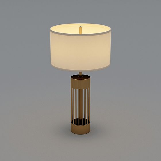 Elegant 3D Table Lamp Model for Modern Interiors