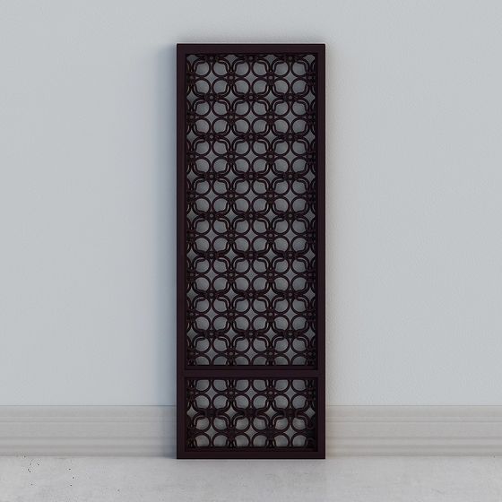 Lattice Panel 3D model for Modern Aesthetics