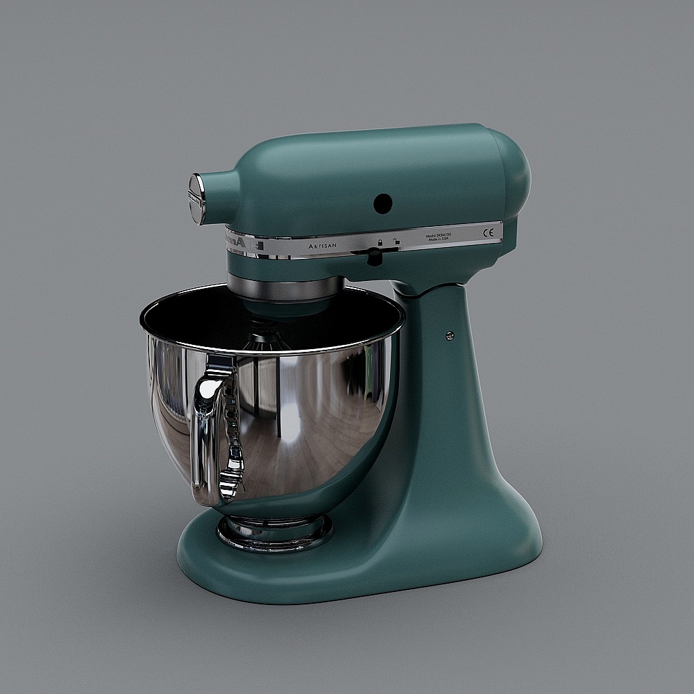 Charming Artisan Blender 3D model for Kitchen Design