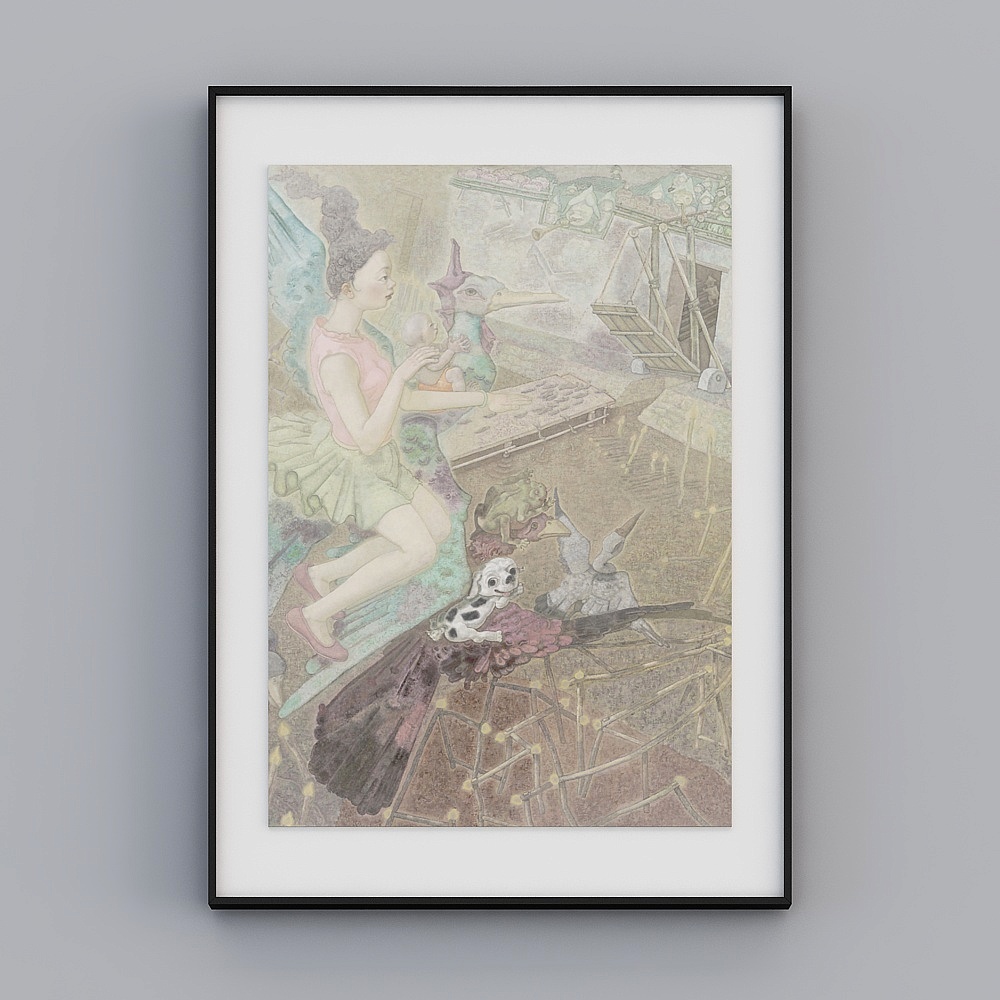 Fairy Tale Forest 3D model