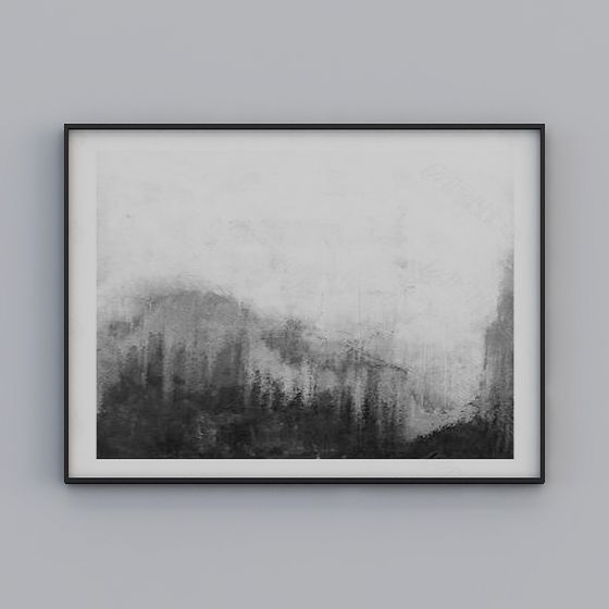 Misty Town 3D Model for Tranquil Environments