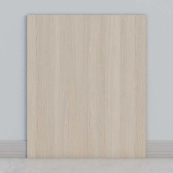 Natural Wood Panel 3D model for Creative Projects