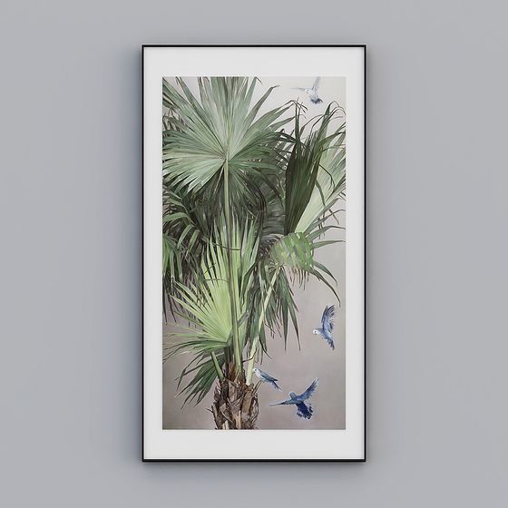 Palm Tree Paradise 3D model