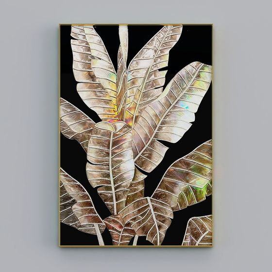 Mirror Banana Leaf 3D model