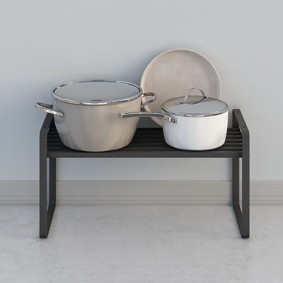 수납 선반 및 캐비닛 조합