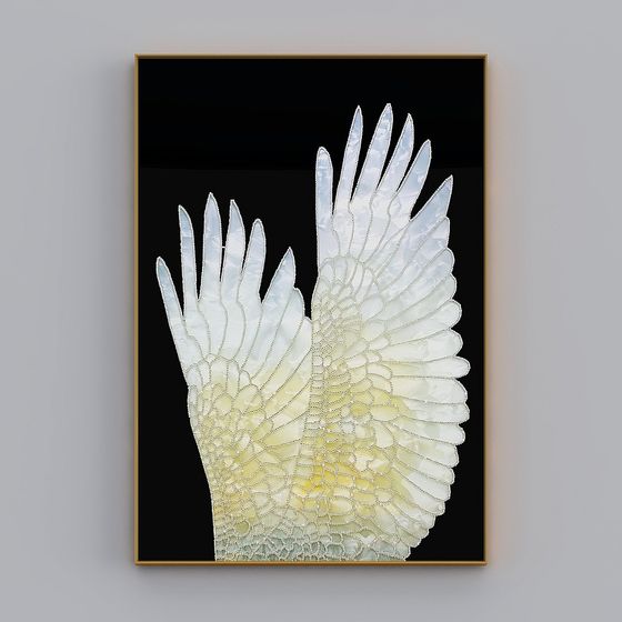 Wings of Dream 3D model for Creative Projects