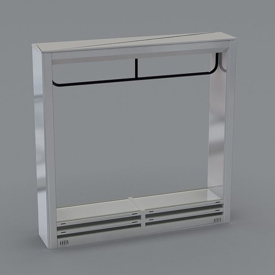 Urban Window 3D model for Creative Projects