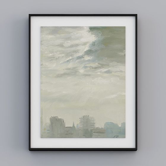 City Impression 3D model - Abstract Urban Design