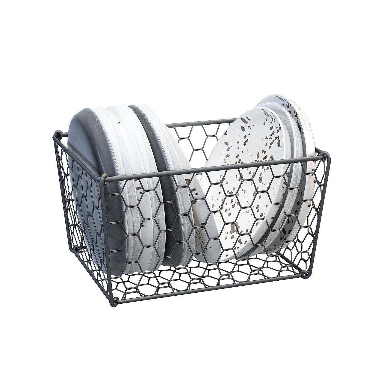 Avant Garde Black 3D Model – Modern Matte Design