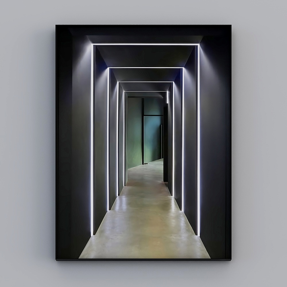 Art Deco Picture & Photo Frames,Black