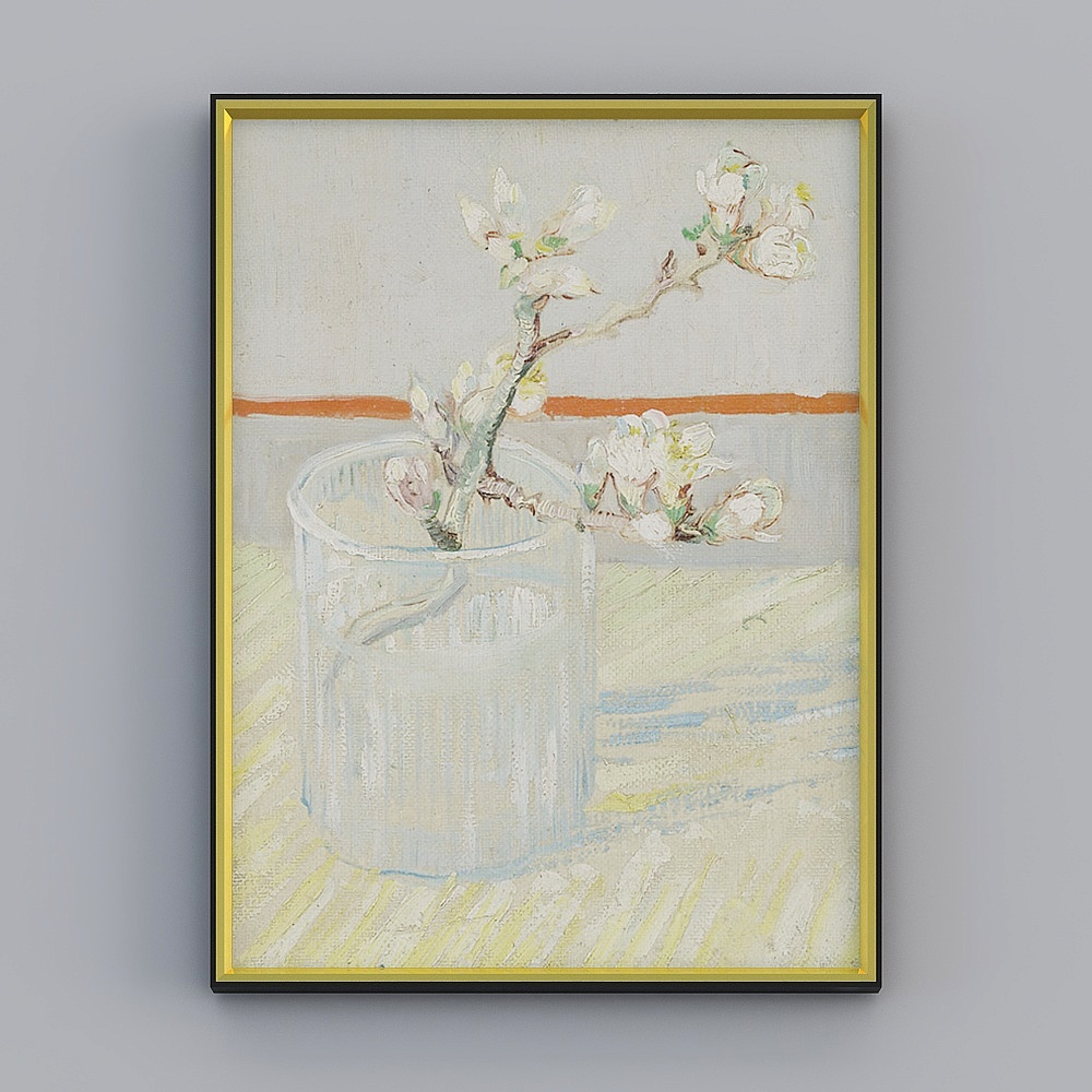 Courtesy full house with painting - modern living room decoration painting - living room entrance single - sunflower D