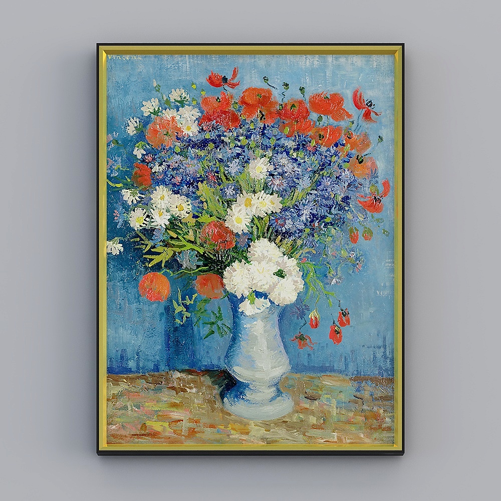 Courtesy full house with painting - modern living room decoration painting - living room entrance single - sunflower M