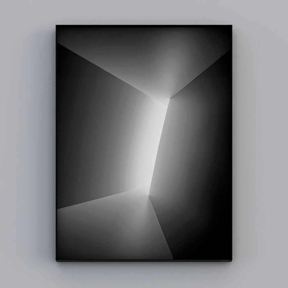 Courtesy full house with painting - modern Xuanguan decorative painting - Xuanguan single - black space A