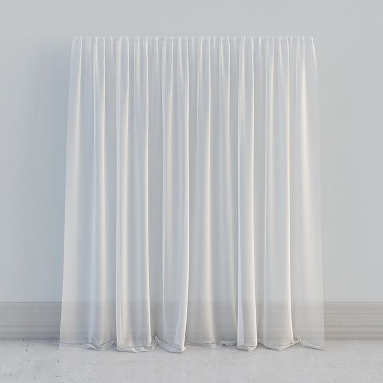 Soft Curtain 3D model