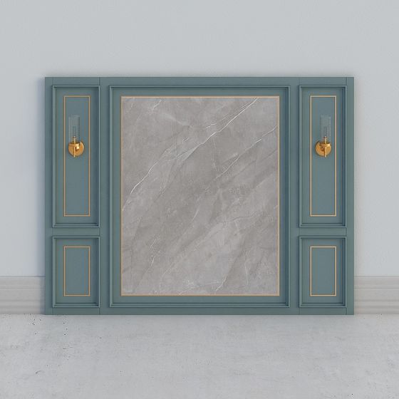 Sophisticated Low-Poly Door 3D Model for Designers