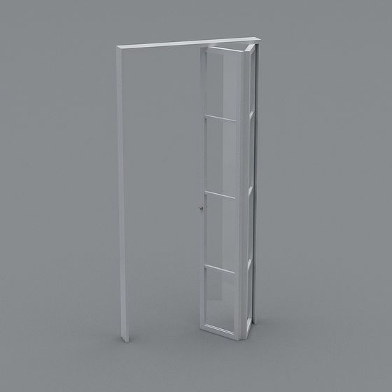 Invisible Door 3D model for Modern Aesthetics
