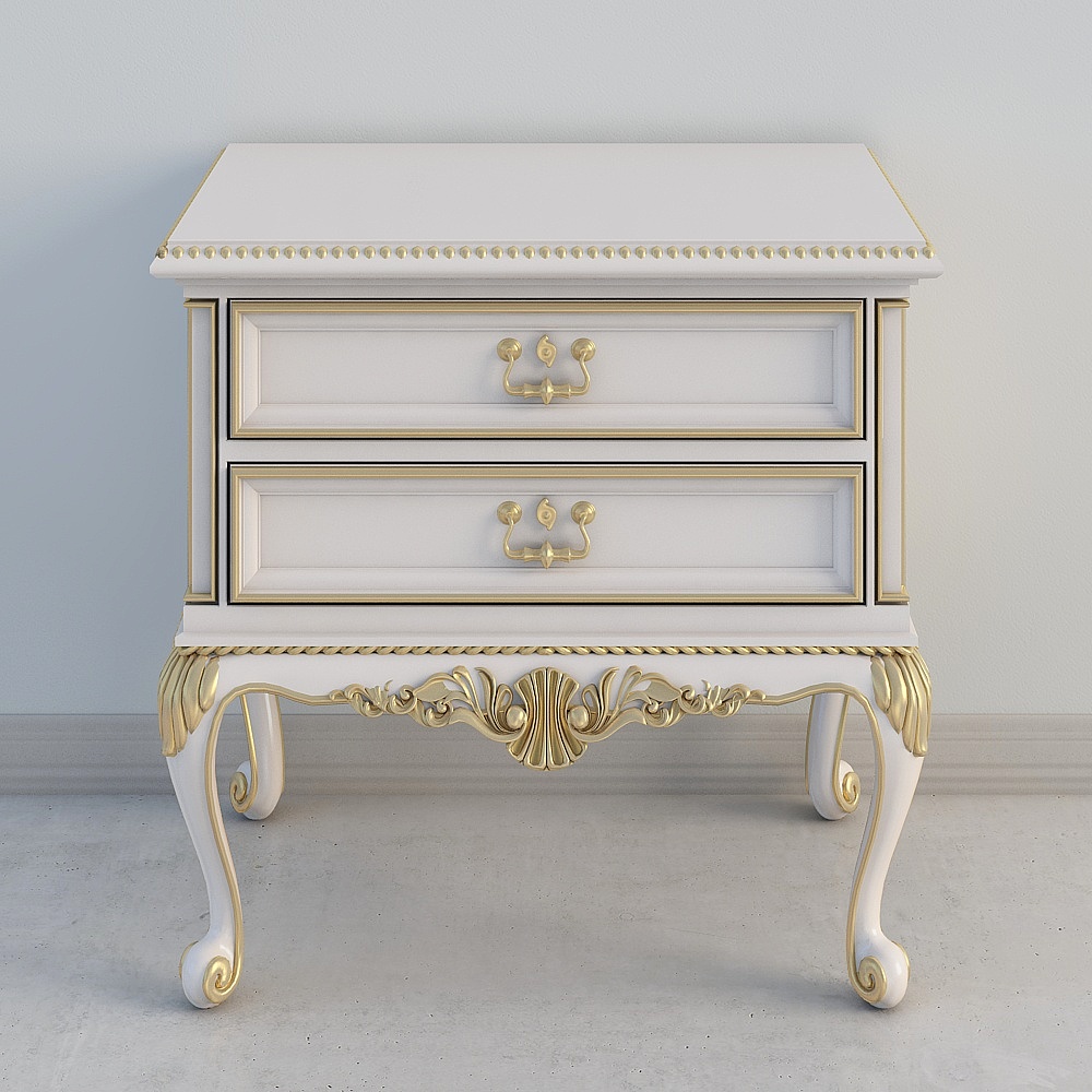 Royal Elegance Dresser 3D model