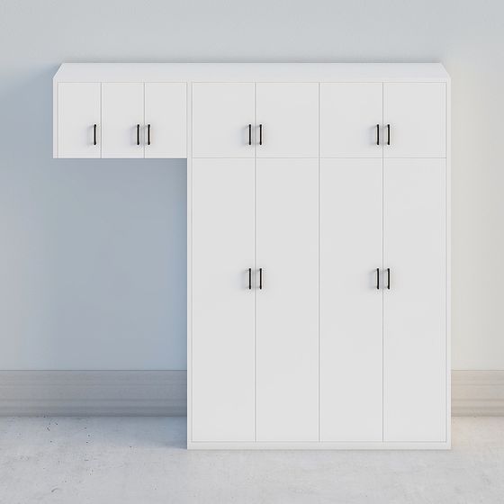 Urban Storage Cabinet 3D model