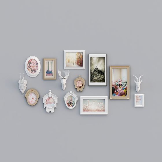 Pared de fotos moderna 004